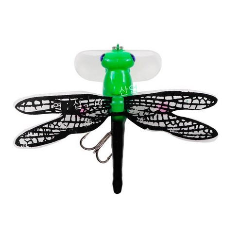 잠자리길 미끼 7cm6g 잠자리형 수면계 소파 미끼 가짜 미끼 5P, C