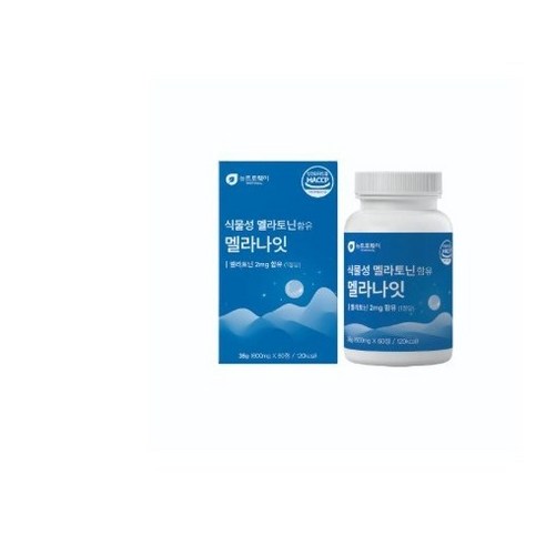 뉴트로웨이 멜라나잇 식물성 멜라토닌 600mg, 60정, 1개