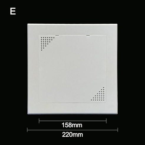 건식 벽체 천장 용 플라스틱 액세스 패널 멀티 사이즈 강화 배관 벽 액세스 도어 탈착식 흰색 해치 커버, 1개