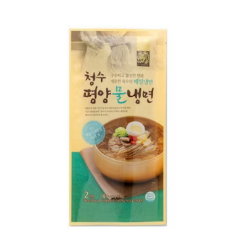 청수식품 청수 평양물냉면 2인분 360g, 49개 청수메밀이좋아