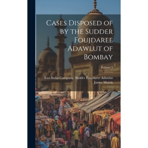 (영문도서) Cases Disposed of by the Sudder Foujdaree Adawlut of Bombay; Volume 5 Hardcover, Legare Street Press, English, 9781021153142