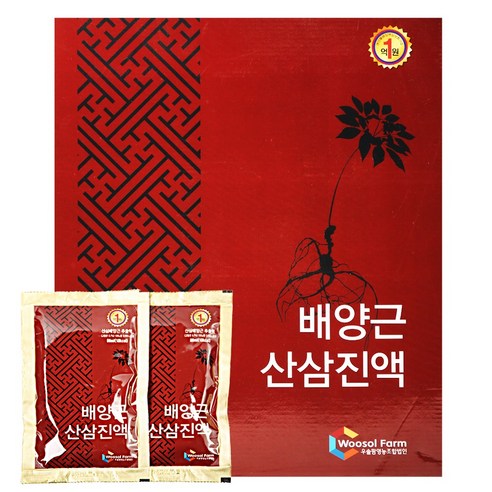 배양근 산삼진액 80ml 30포, 30개
