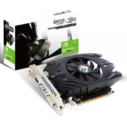 maxsun 지포스 GT 730 2GB 128비트 DDR3 PCI Express DVI-I HDMI VGA 비디오 그래픽 카드 GPU