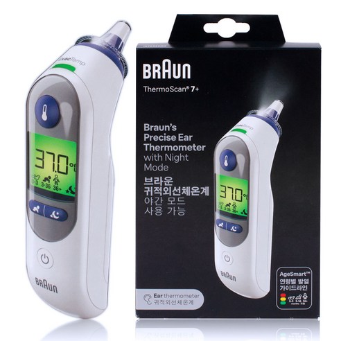 정밀한 체온 측정을 위한 BRAUN 귀 적외선 체온계 IRT6525KO 리뷰 브라운6525
