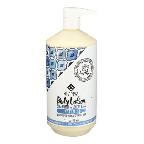 Alaffia 에브리데이 시어 모이스춰라이징 바디 로션, 950ml, Unscented, 1개
