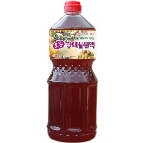 하동 매실원액 지리산산골 3년숙성 토종 황매실원액 1800ml 매실청 매실액기스 매실액, 1.8L, 1개 Best Top5