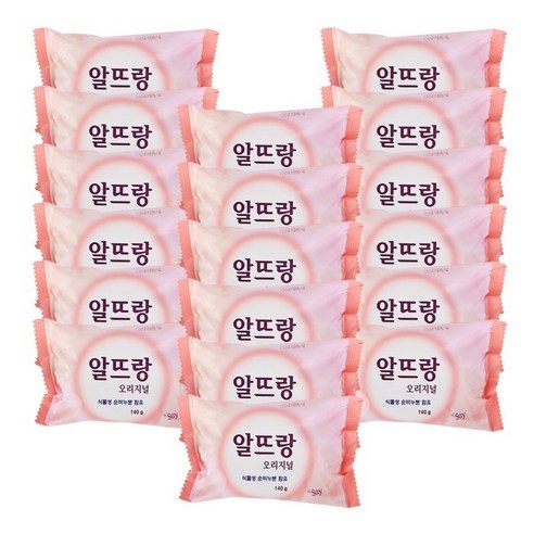 알뜨랑 비누 오리지널, 140g, 12개