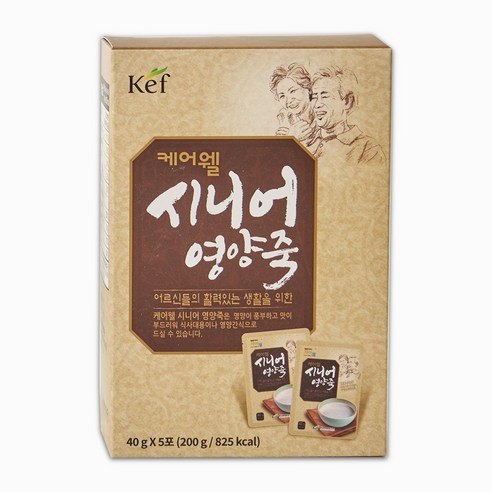 케어웰 시니어영양죽, 200g, 3개