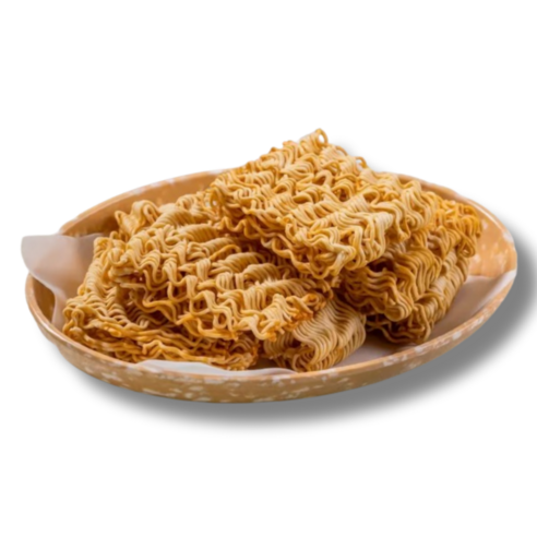 맛있는 치킨 풍미가 가득한 촉촉하고 바삭바삭한 노브랜드 라면스낵 치킨향