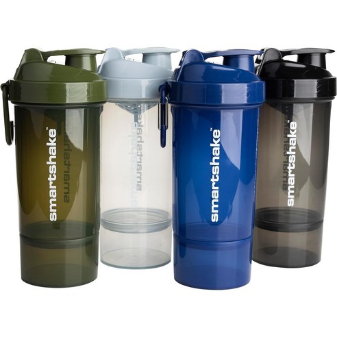 스마트쉐이크 단백질 셰이커 보틀 800ml 4개입, 4세트, 미스트 그레이, 아미 그린, 블랙, 네이비 블루