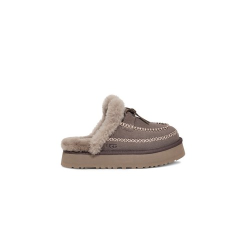 UGG [WOMEN] 스티치 디스케드 슬리퍼 (디스케트 알파인) - 더스크