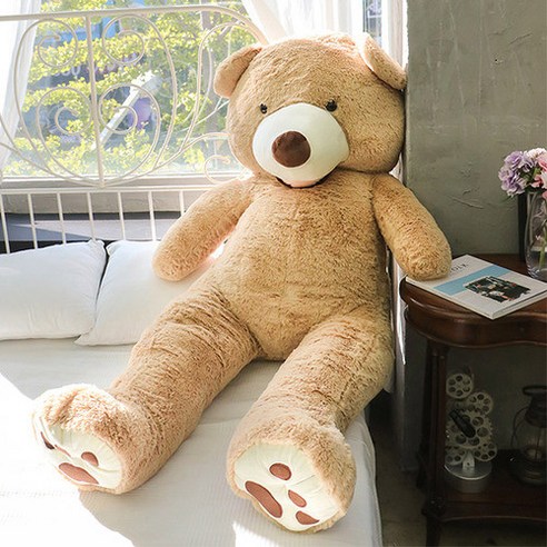 거대한 위안으로 가득 찬 별난아이 대형 곰인형