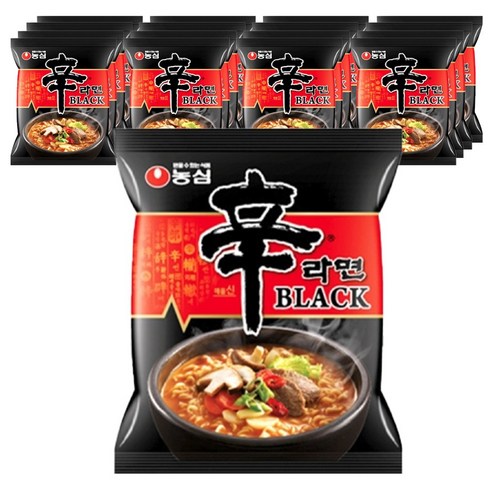 [오케이나우ㅣ인기상품] 맛있고 편리하고 저렴한 선택: 농심 신라면 블랙 봉지 라면 [OKNOWㅣ추천상품]