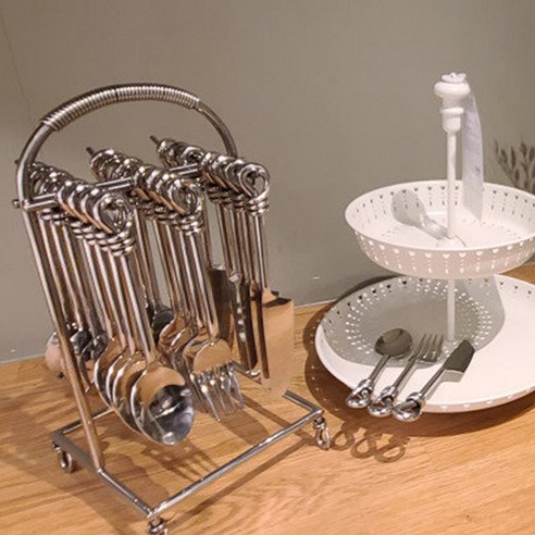 정통 태국의 풍미, 시암 꼬임 커트러리 3종 셋트