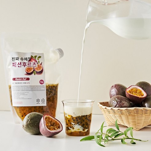 상큼함이 가득한 푸드마실 백향과청으로 당신의 하루를 특별하게 만드세요!