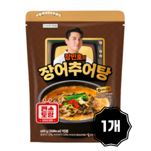 [냉장 배송] 편스토랑 장민호의 추어탕 팩, 1개, 600g