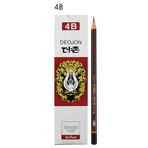 문화연필 연필 더존, 4B, 36개