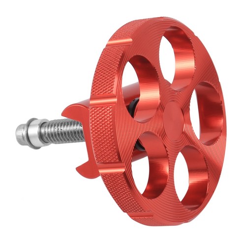Retemporel Brompton 접이식 자전거 버클 용 C 형 힌지 클램프 프레임 커넥터 액세서리 (빨간색)