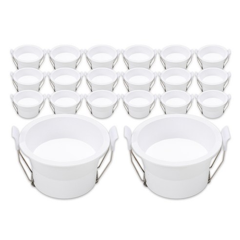 라인라이팅 LED 어반(움푹) 3인치 다운라이트 8w, 20개, 어반(움푹)3인치 8w 주광(흰빛)