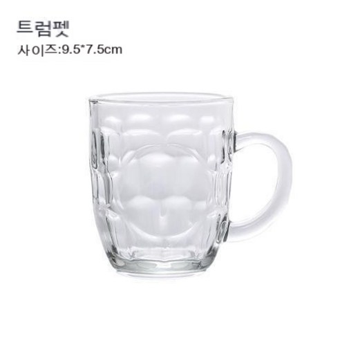스노우드림 두꺼운 와인컵 업소용 영업용 가게용 쏘맥잔 양주잔 파티용 맥주컵, 육매장(도매)_맥주잔 250mL