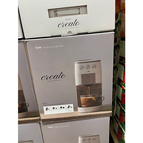 아르떼 멀티캡슐커피머신 크레아토 코스트코, 240g, 1개