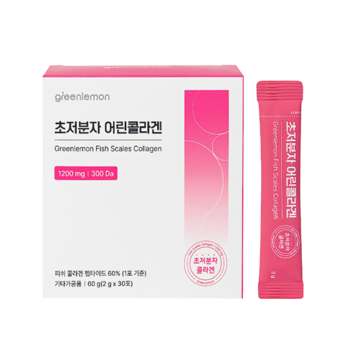 초저분자 어린콜라겐 펩타이드 비오틴 엘라스틴 히알루론산 30회분, 60g, 1박스