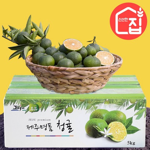 제주 서귀포 효돈 농장 산지직송 청귤 풋귤 2kg 3kg 5kg 10kg, 1박스, 01.서귀포 효돈 청귤 혼합과 (랜덤크기) 2kg