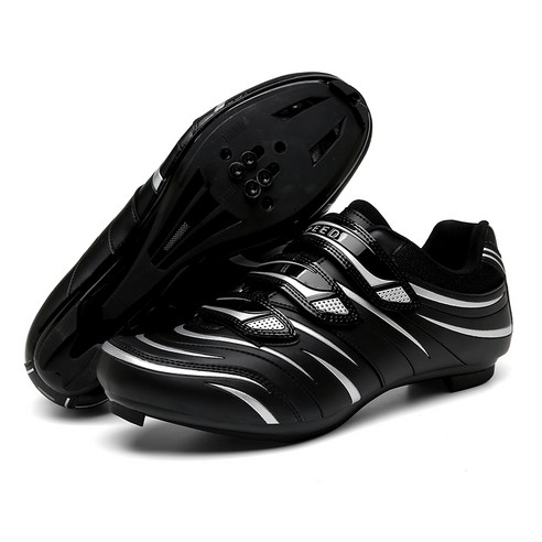 NEENCA 국제 자전거 신발 산악 페달 신발 자전거 플랫 페달 신발 클리트, 47, 로드 구두창 블랙