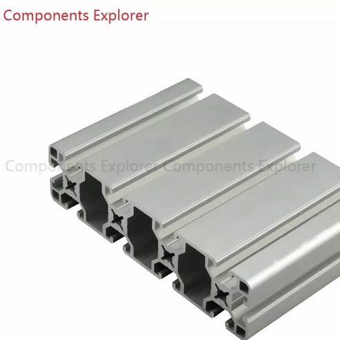 임의 절단 1000mm 40160 알루미늄 압출 프로파일 은빛 색상. 폼다루끼 임의 절단 1000mm 40160 알루미늄 압출 프로파일 은빛 색상. 폼다루끼