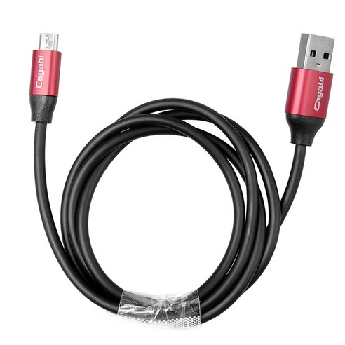 YSSHOP 안드로이드에 대한 마이크로 USB 데이터 동기화 빠른 충전 케이블, 레드, 설명, 플라스틱