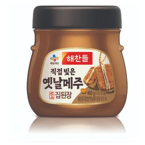 해찬들 명품 집된장, 450g, 1개