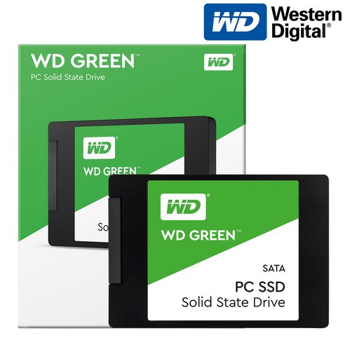 WD Green SSD 2.5인치, Green SSD + 듀얼가이드 + SATA3 케이블, 240GB