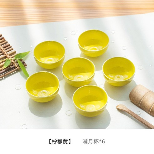 FREELIFE 전통찻잔세트 예쁜 도자기 JP-414, 6PCS 40ml-239