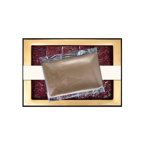 [칸육포] 프리미엄 수제 한우육포 선물세트(70g x 5팩)350g 1세트+보자기, 칸 수제 한우육포 350g 1세트+보자기, 350g
