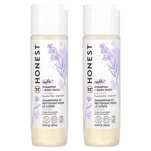 더 어니스트 컴퍼니 트루 카밍 샴푸 + 바디 워시 라벤더 295ml x 2개