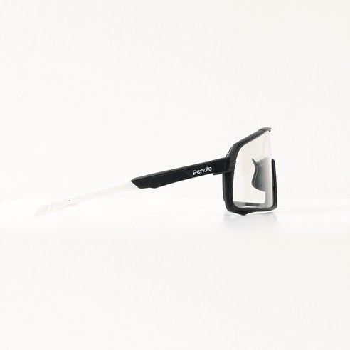변색 미러 클리어 렌즈를 갖춘 편광 스포츠 선글라스