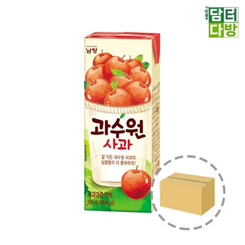 남양유업 과수원 사과 190ml (24팩)_356ee, 24개