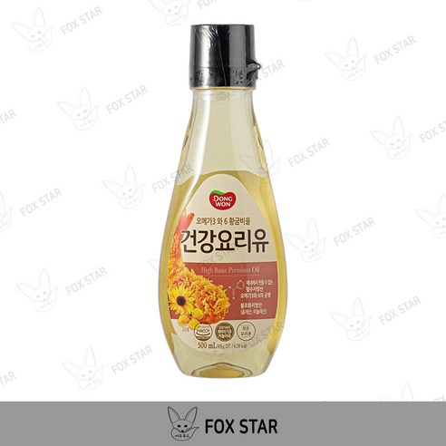 동원 건강 요리유, 500ml, 3개