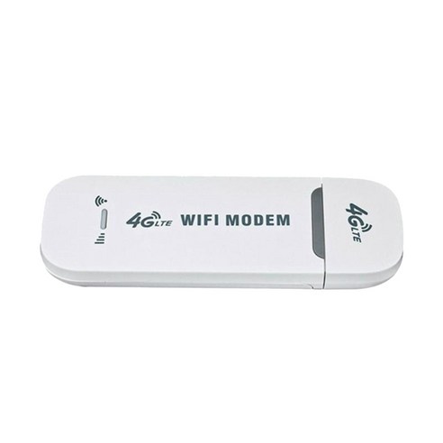 4G LTe USB 와이파이 모뎀 3G 4G USB 동글 자동차 와이파이 라우터 4G Lte 동글 네트워크 어댑터 Sim 카드 슬롯, 하나, 하얀