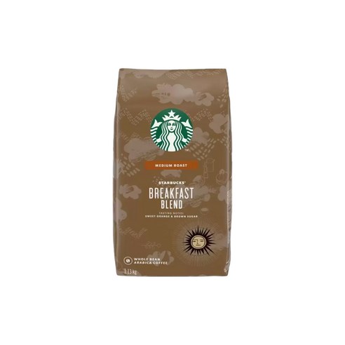 스타벅스 브랙퍼스트 블렌드 홀빈 커피: 아침의 완벽한 시작을 위한 활력 넘치는 블렌드