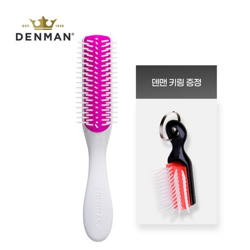 [Denman] 덴맨 D14 미니 브러쉬 교토 체리 블라썸 (머리 말리는 빗 볼륨 빗 드라이 빗 스타일링 브러쉬 미니 브러쉬), 1개