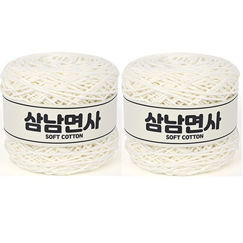 삼남뜨개실 삼남면사 뜨개실 18합 200g, 14 바나나, 2개