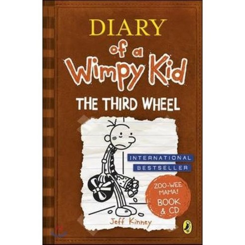 Diary of a Wimpy Kid #7: The Third Wheel, Puffin Books