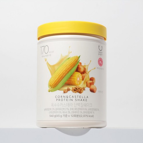 딜라이트 프로젝트 단백질 쉐이크 옥수수카스테라 540g