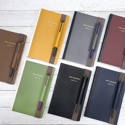 꼼꼬미 2024 날짜형 앵글프리 업무용 양장다이어리