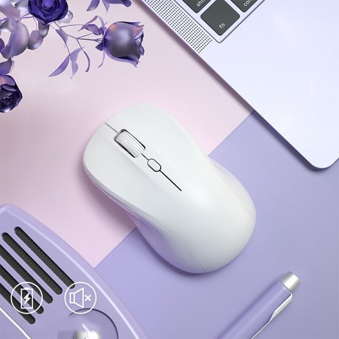 [시요] 2.4G 자동 무선 마우스 1200 인치 당 점 게이밍 마우스 무선 Macbook Xiaomi HP 컴퓨터 노트북 인체 공학적 매직 PC 게이머 마우스, 색깔4, 하나