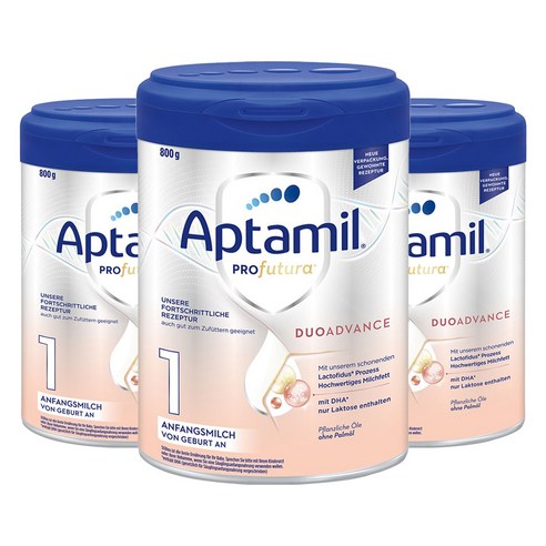 압타밀 프로푸투라 듀오어드밴스 분유 1단계, 800g, 3개 800g × 3개, 800g × 3개 섬네일