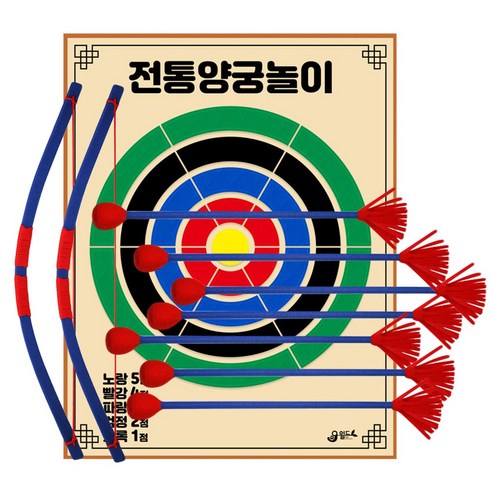 TR 전통양궁놀이세트 KC인증 과녁놀이, 1세트