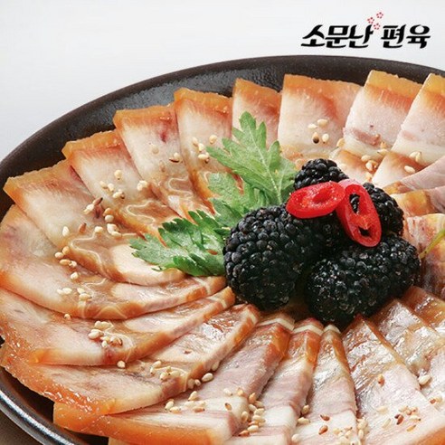 [소문난편육]국내산 소문난 편육(200g+200g+200g) 총600g, 1개, 600g