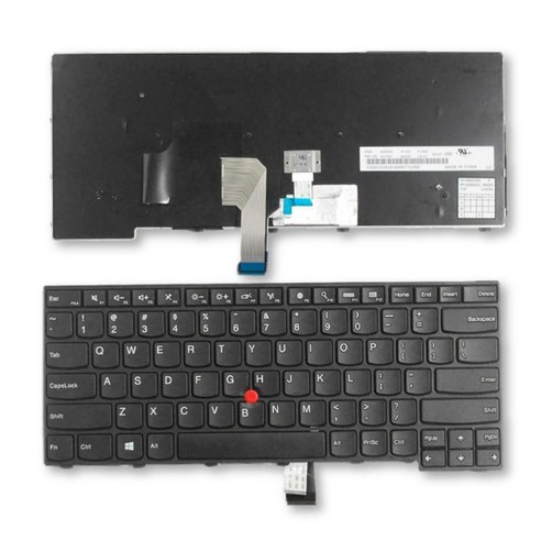 Thinkpad T440 T440P T450 노트북 교체용 키보드용 게임용 키보드, 290x150x5mm, 플라스틱, 블랙